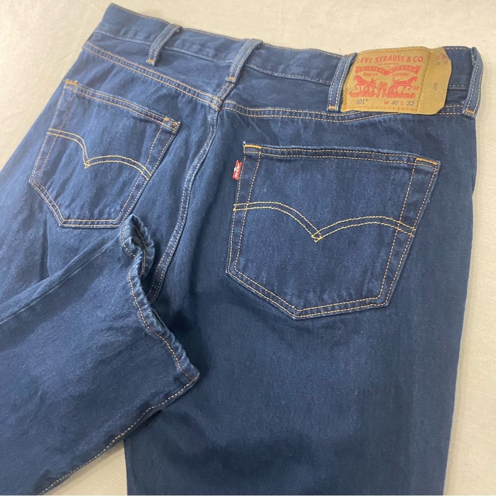 Levis Mens 501 XX Men's 40x32 Fits (36x29) Shrink-to-Fit Jeans PC9 00501-0000